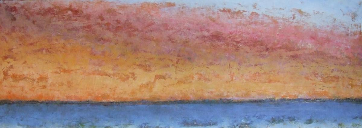 In Flight, 17x48" by Ginnie Cappaert, Image 1.