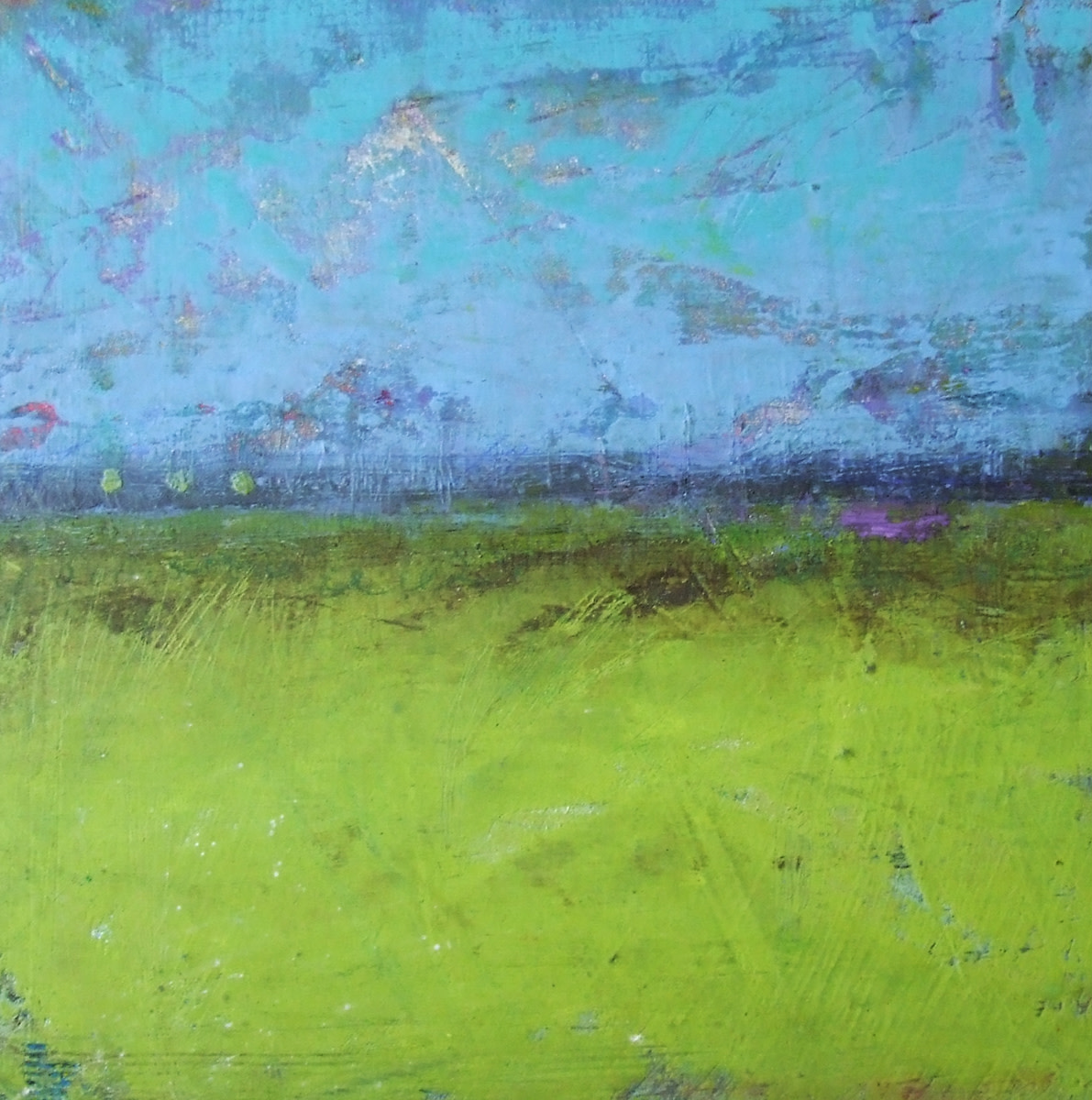 In Time, 12x12 by Ginnie Cappaert 