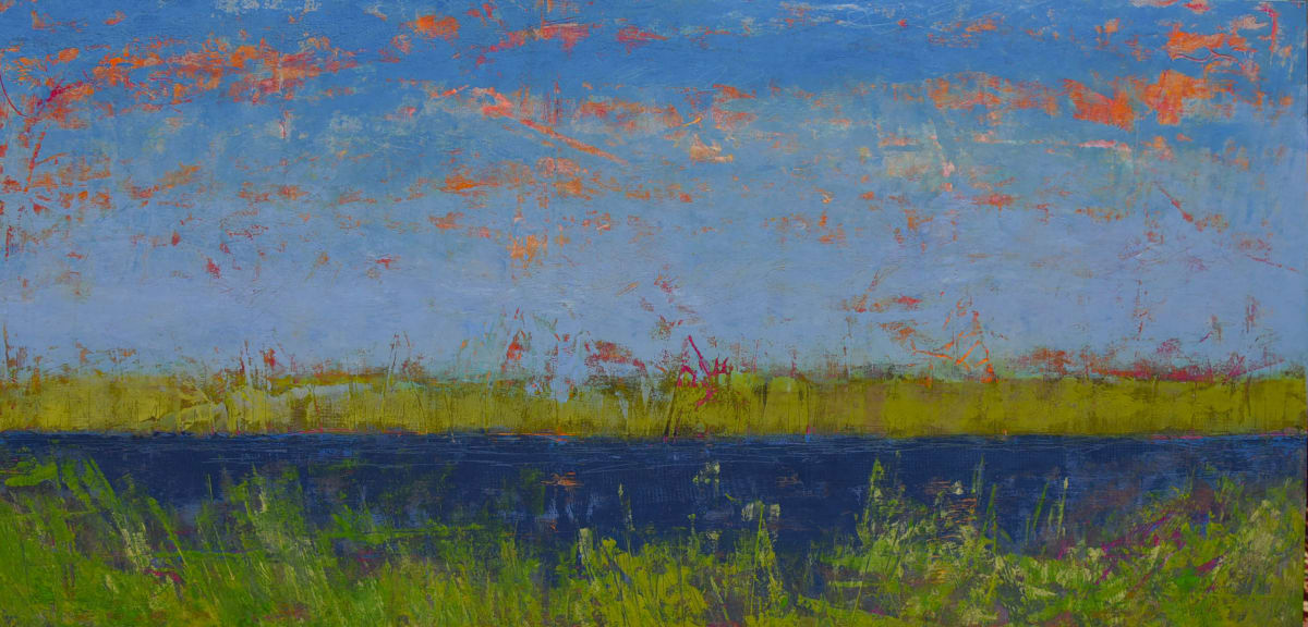 In the present moment, 24x48" by Ginnie Cappaert, Image 1.