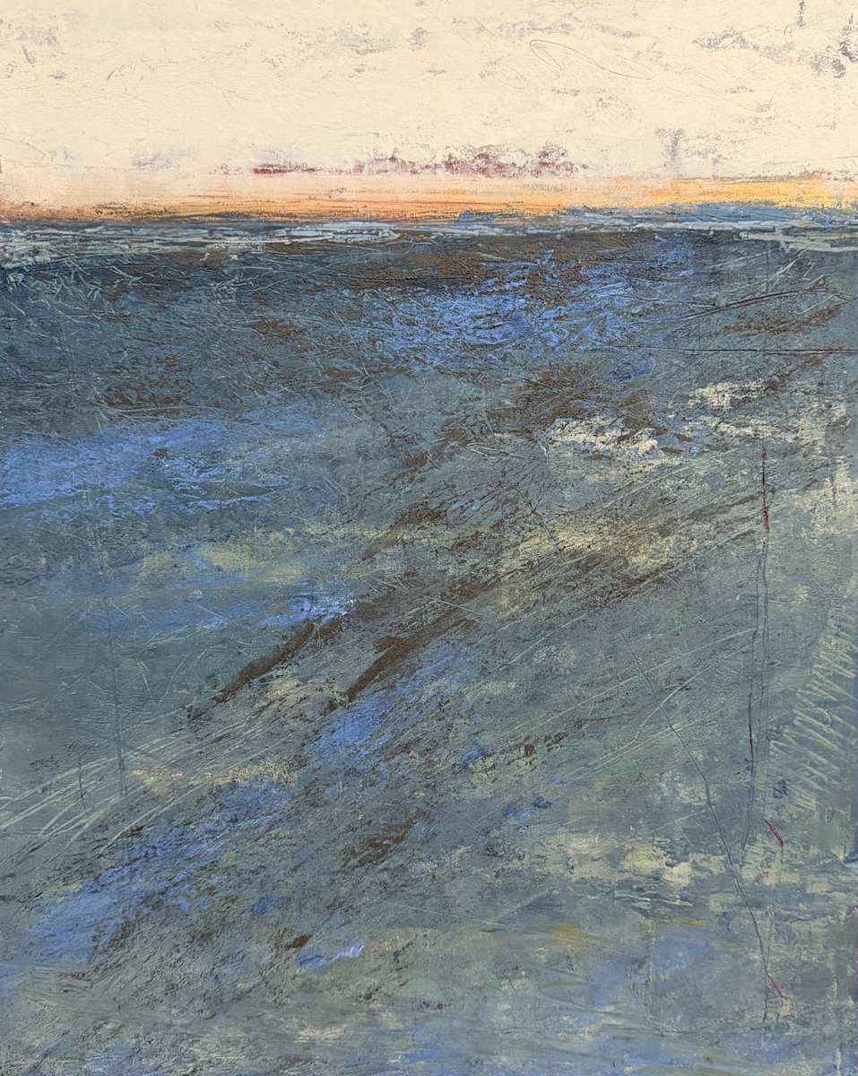 Into the Night, 18x14" by Ginnie Cappaert, Image 1.