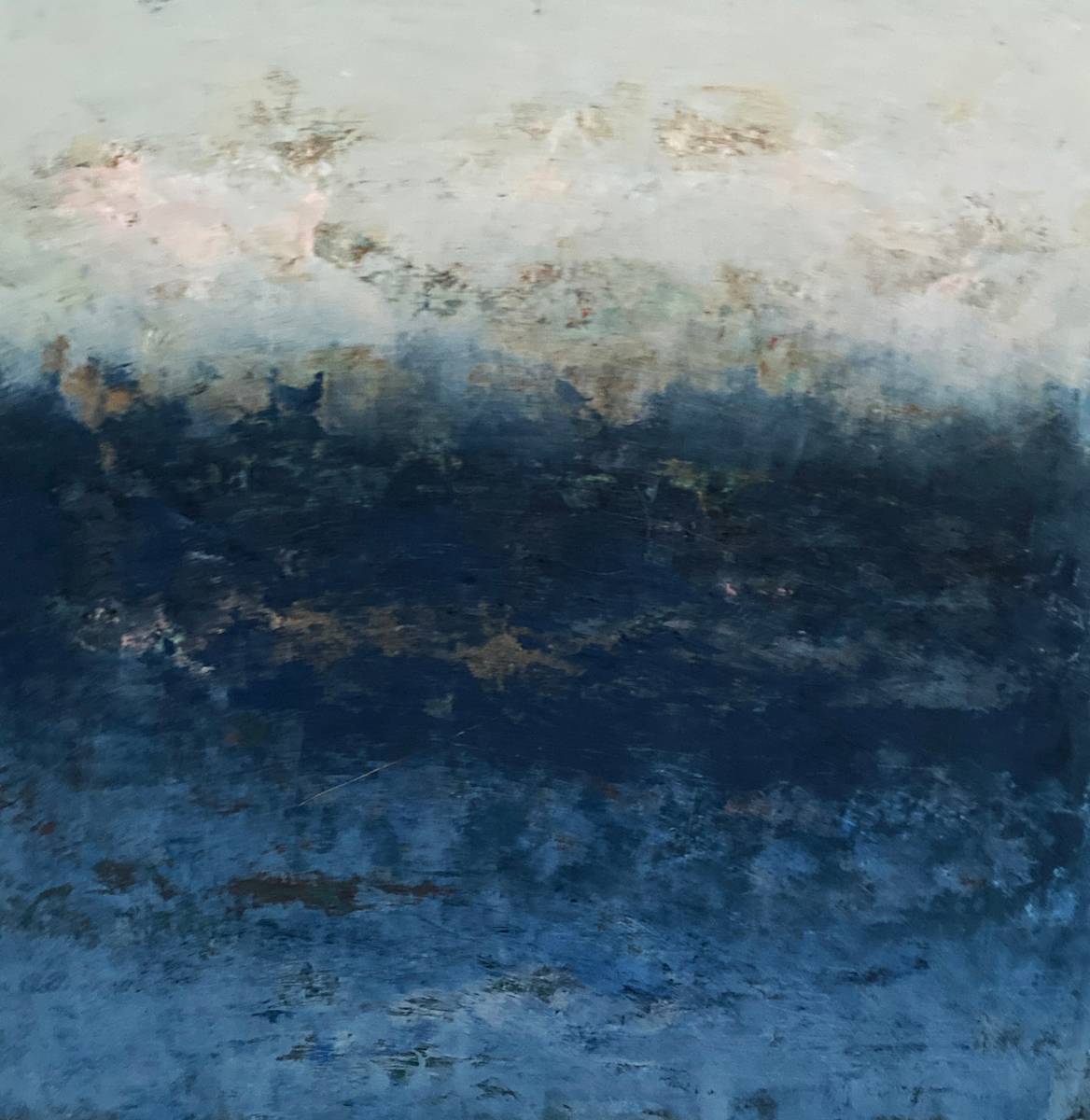 Lake Secrets I, 18x18" by Ginnie Cappaert 