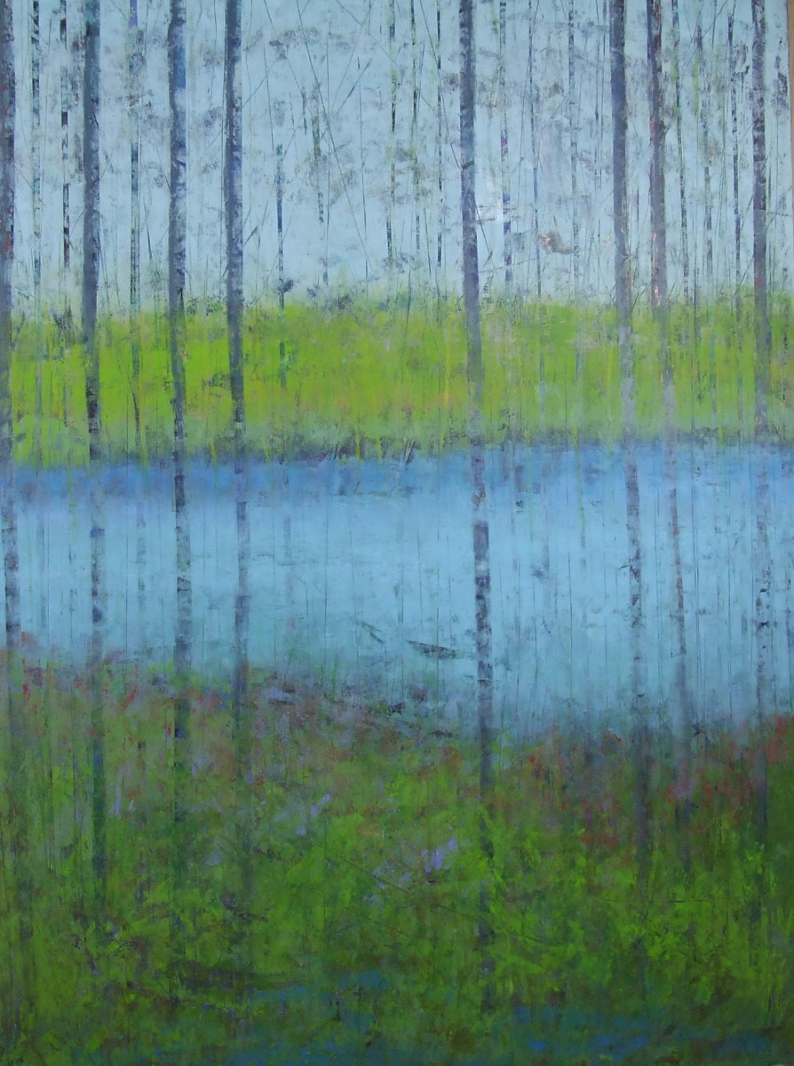 Lake View 44x58 by Ginnie Cappaert 