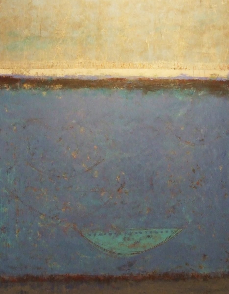 Letting Go of the Safe Harbor, 38x30" by Ginnie Cappaert, Image 1.