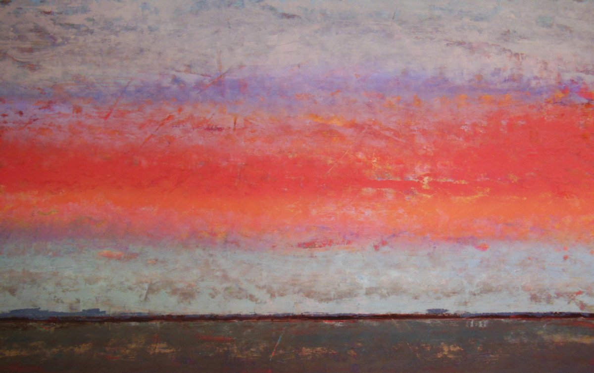 Liking the Silence, 36x60" by Ginnie Cappaert, Image 1.