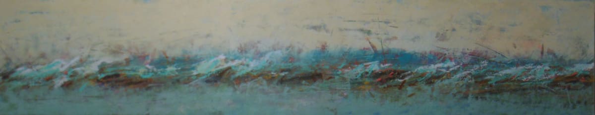 Listen to the Waves  12x60", Image 1.