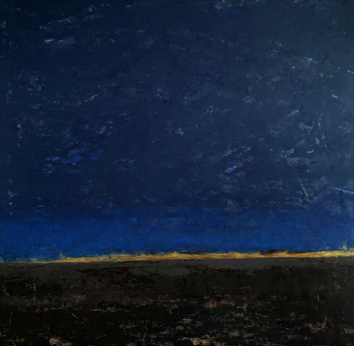 Magical Evening, 40x40" by Ginnie Cappaert 