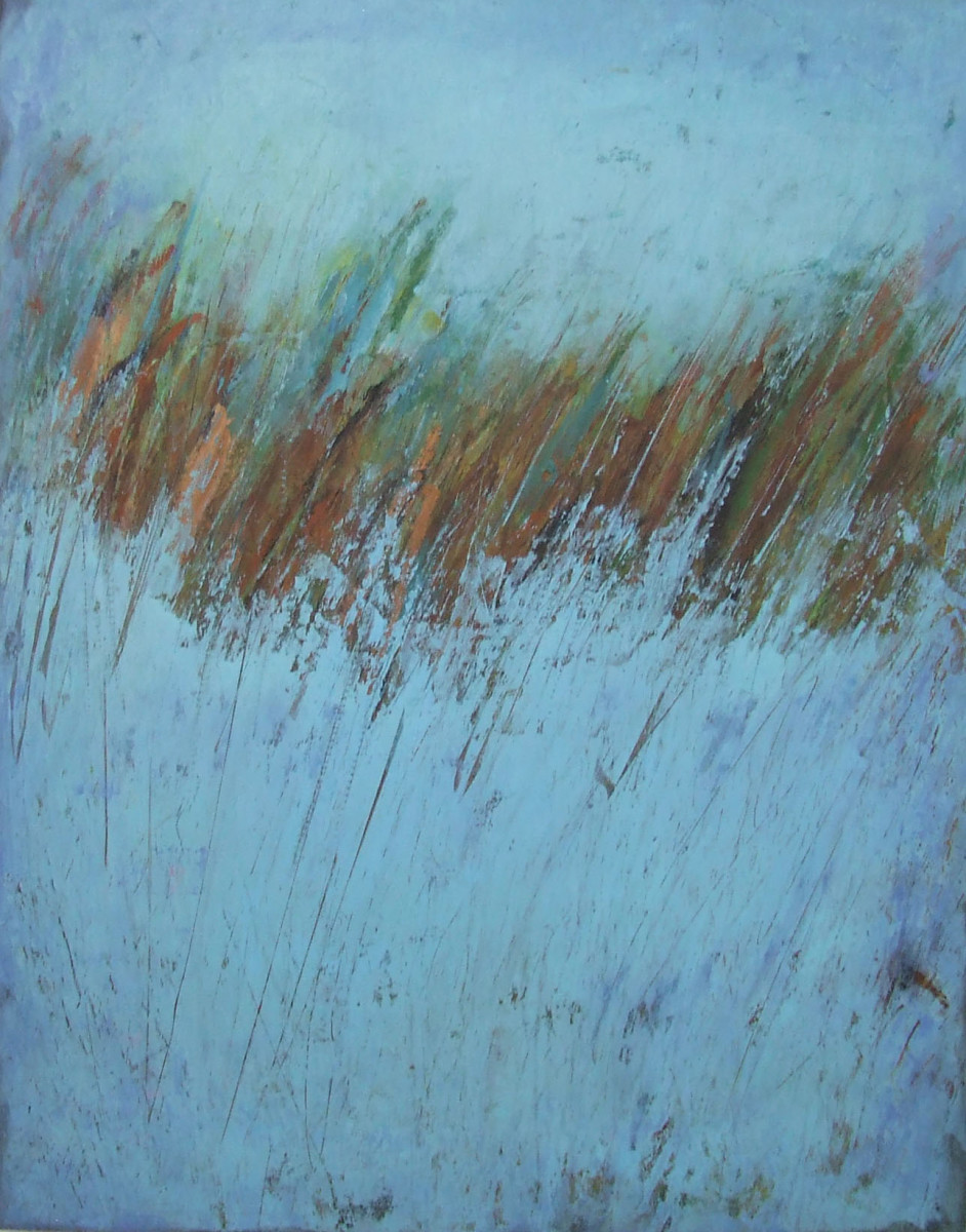 Marshgrass 20x16 by Ginnie Cappaert 