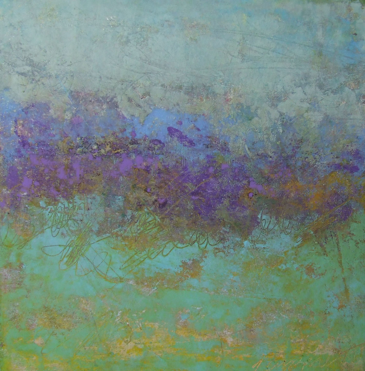 Morning 10x10 by Ginnie Cappaert 