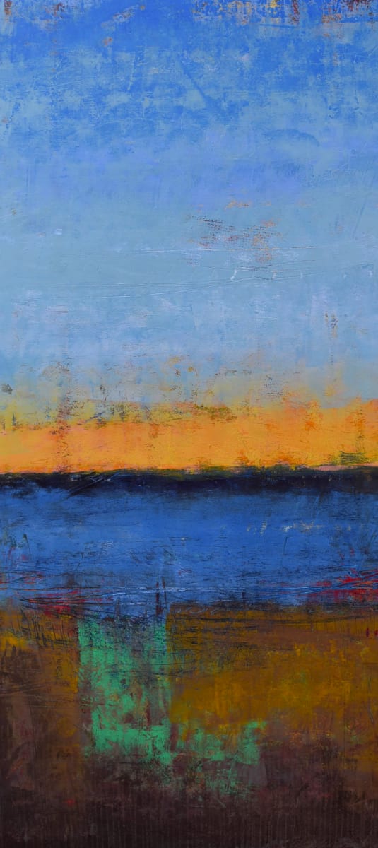 Morning Shore, 39x18" by Ginnie Cappaert, Image 1.