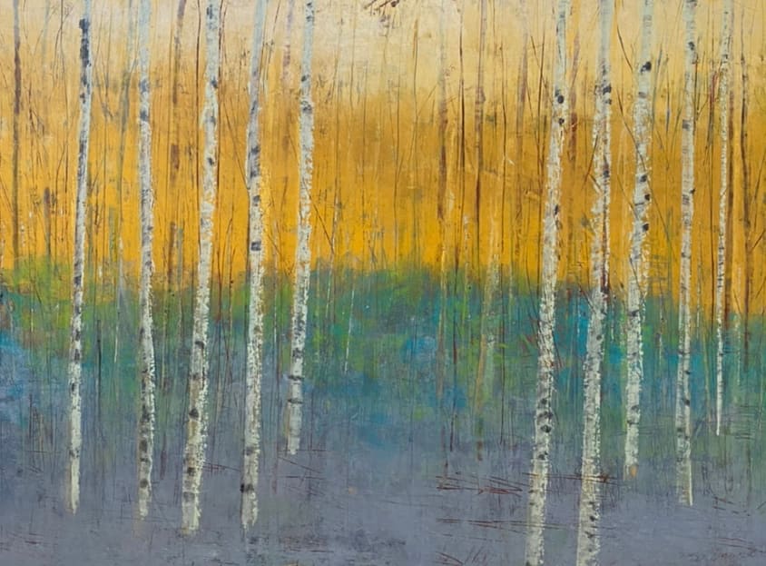 Morning Walk, 30x40" by Ginnie Cappaert, Image 1.