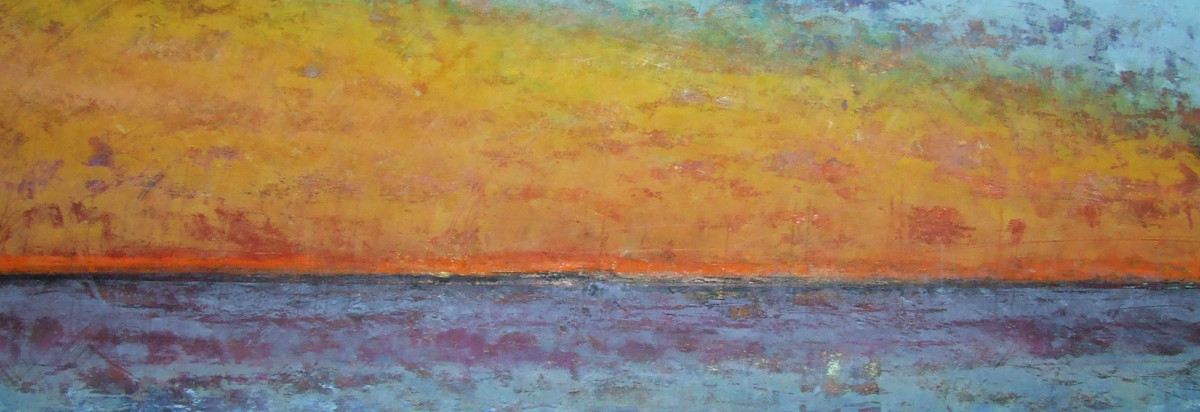 Mystic, 18x48" by Ginnie Cappaert 