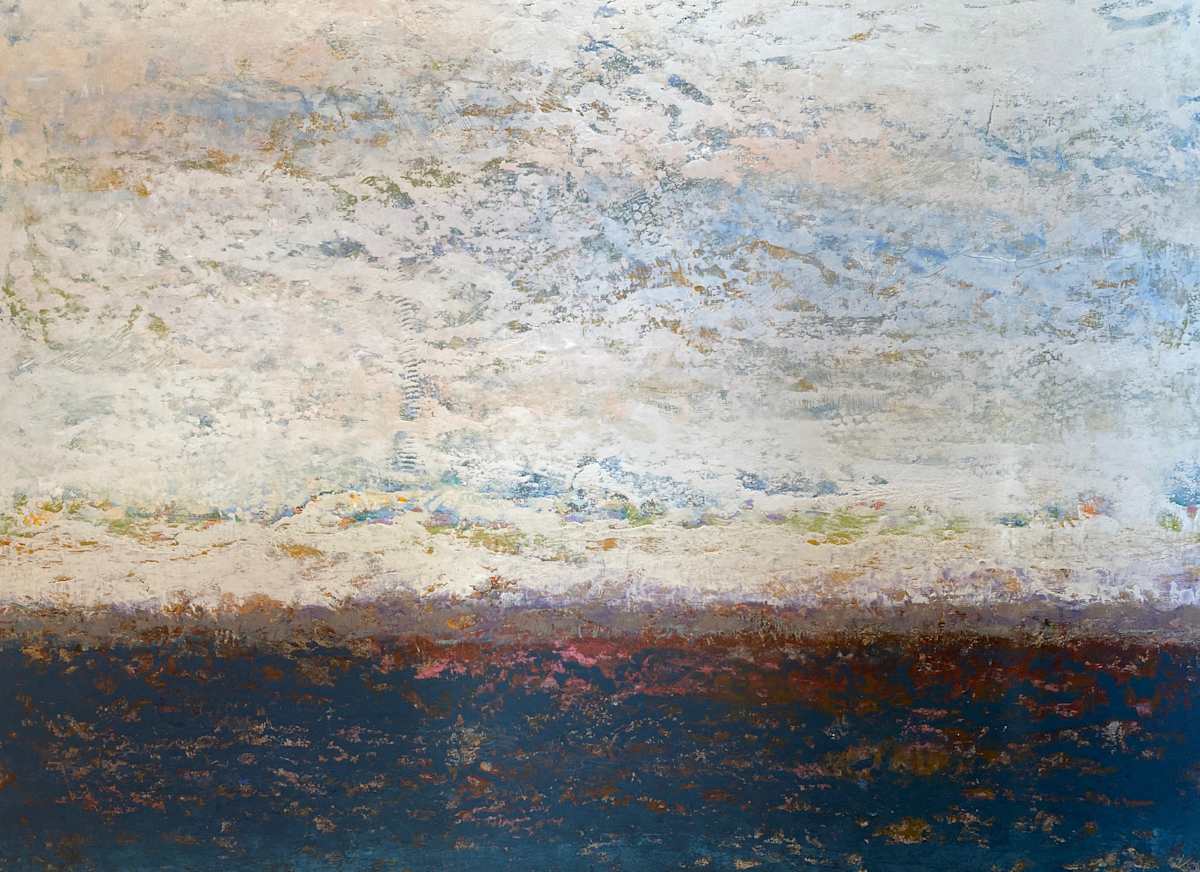 Noticing the Little Things, 40x55" by Ginnie Cappaert 