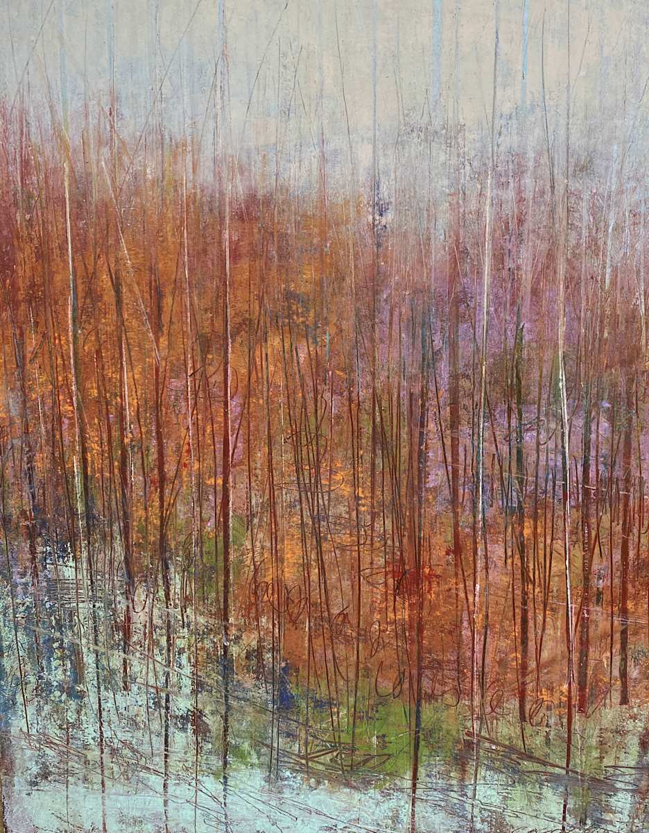 On the Same Path, 21x16" by Ginnie Cappaert, Image 1.