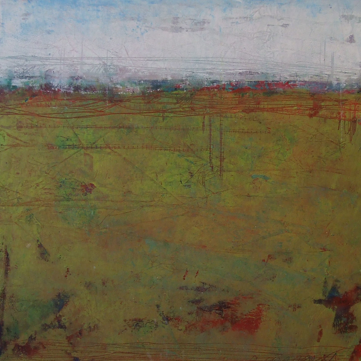 Passion, 10x10 by Ginnie Cappaert 