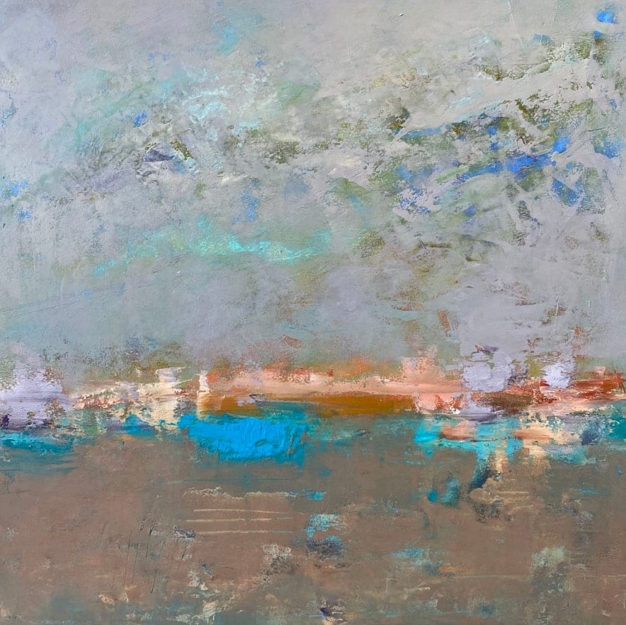 Pause, 16x16" by Ginnie Cappaert 