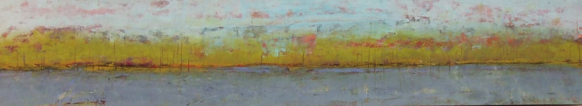 Peaceful Moments, 12x60" by Ginnie Cappaert, Image 1.