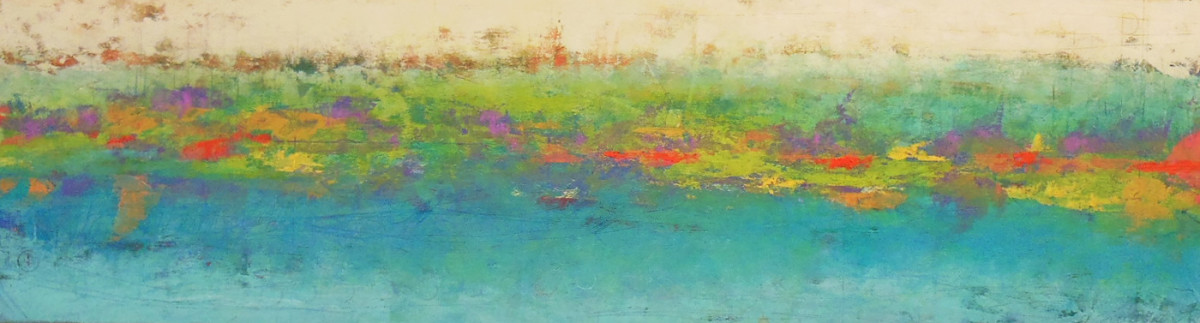 Poetic Dance, 2, 12x42" by Ginnie Cappaert 