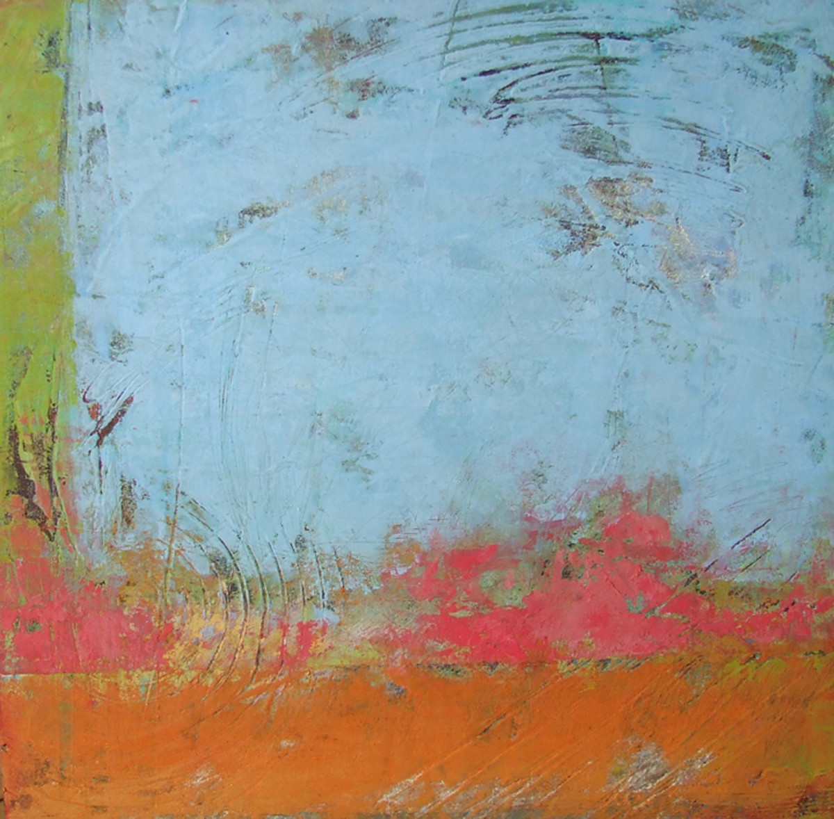 Presence, 16x16" by Ginnie Cappaert 