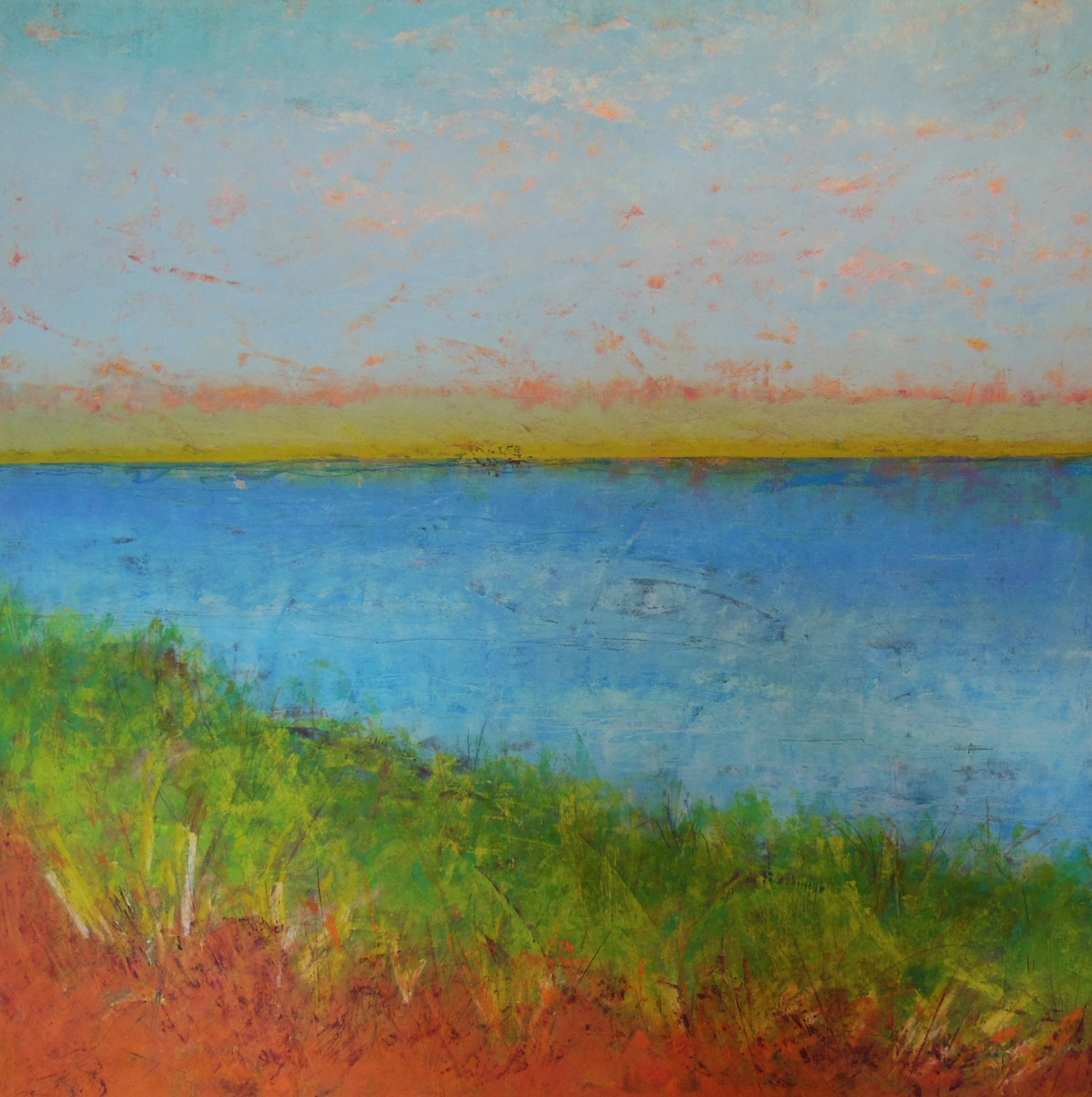 Quiet Afternoon, 45x45" by Ginnie Cappaert 