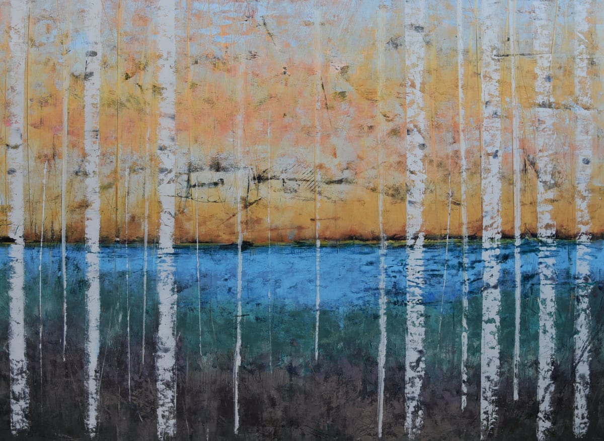 Quietude, 30x40" by Ginnie Cappaert 