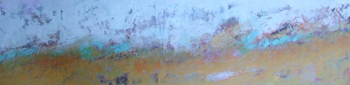 Rambling 2, 5x21" by Ginnie Cappaert, Image 1.