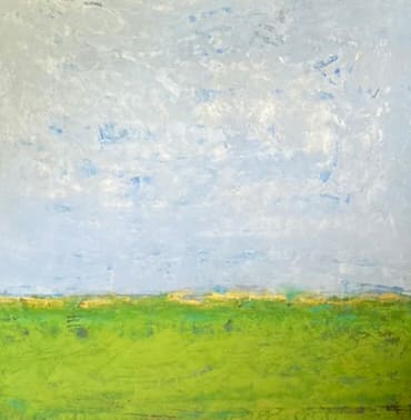 Reaching, 30x30 by Ginnie Cappaert 