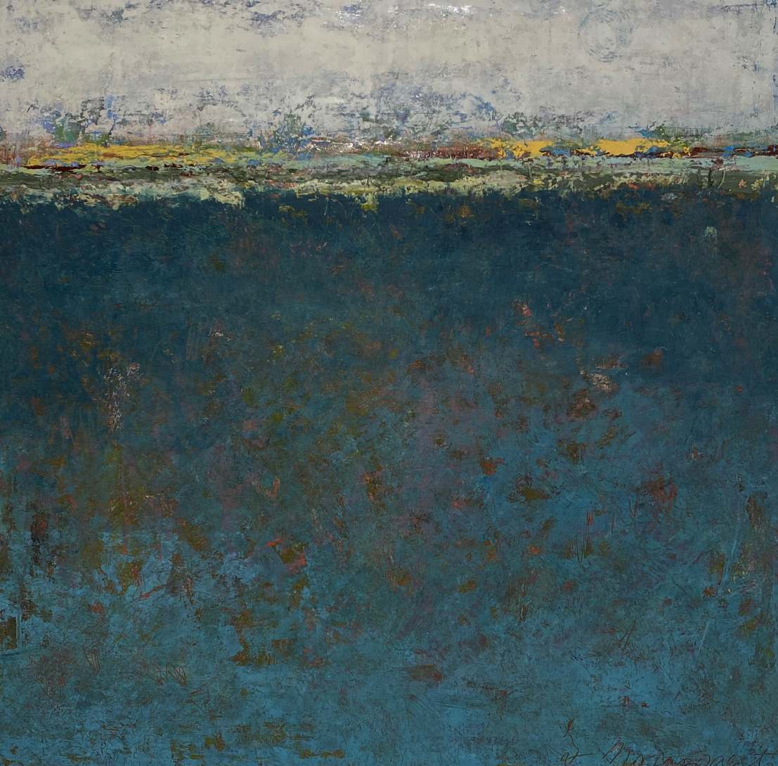 Sacred, 30x30" by Ginnie Cappaert, Image 1.