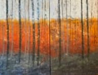 Settling Inward, Diptych (40x26" each) 