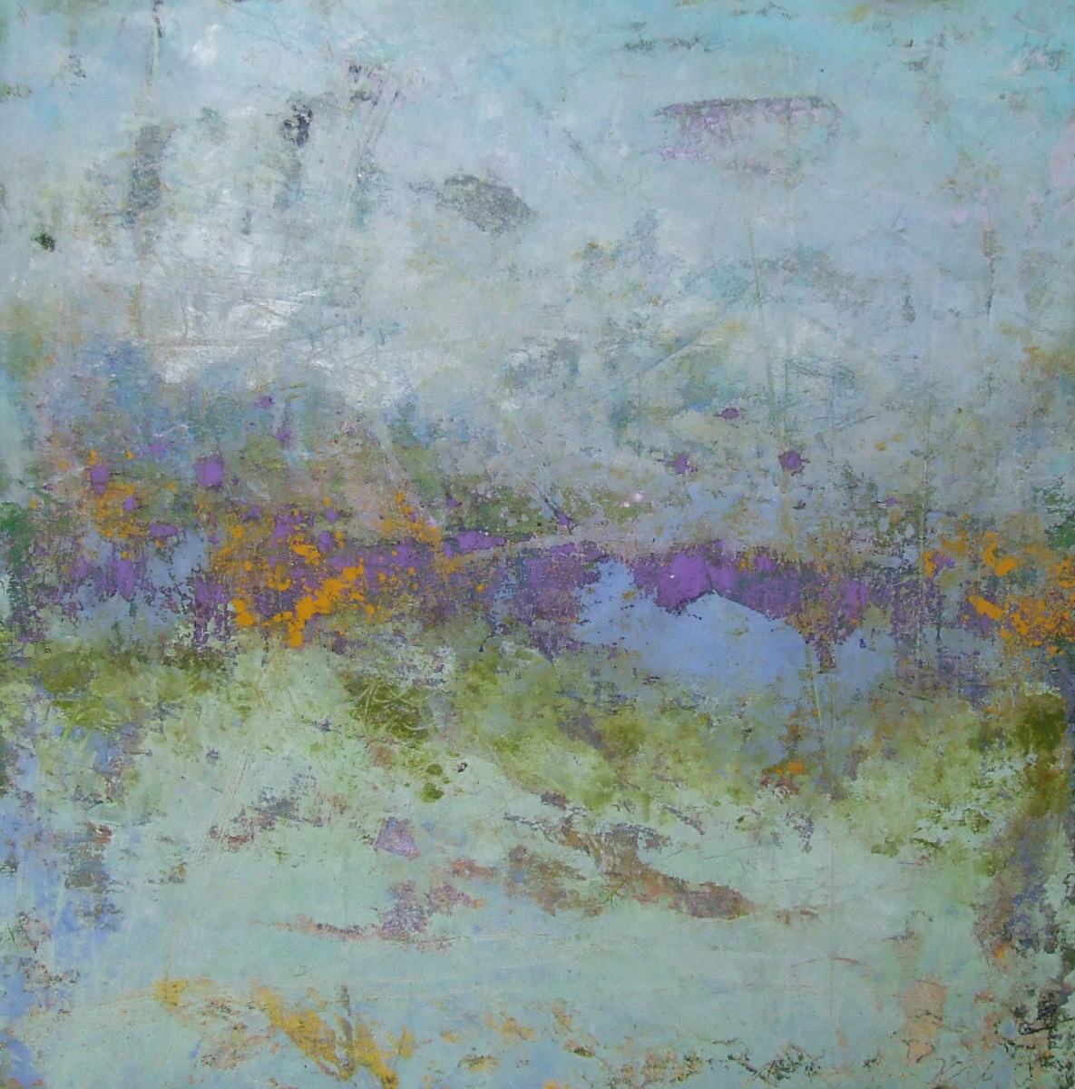 Shoreline 2, 10x10 by Ginnie Cappaert 