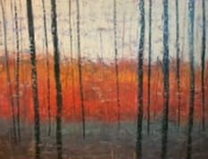 Silent Thoughts, 36x46" by Ginnie Cappaert 