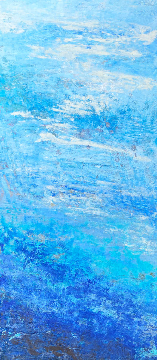 Sky Dance 2, 39x18" by Ginnie Cappaert 