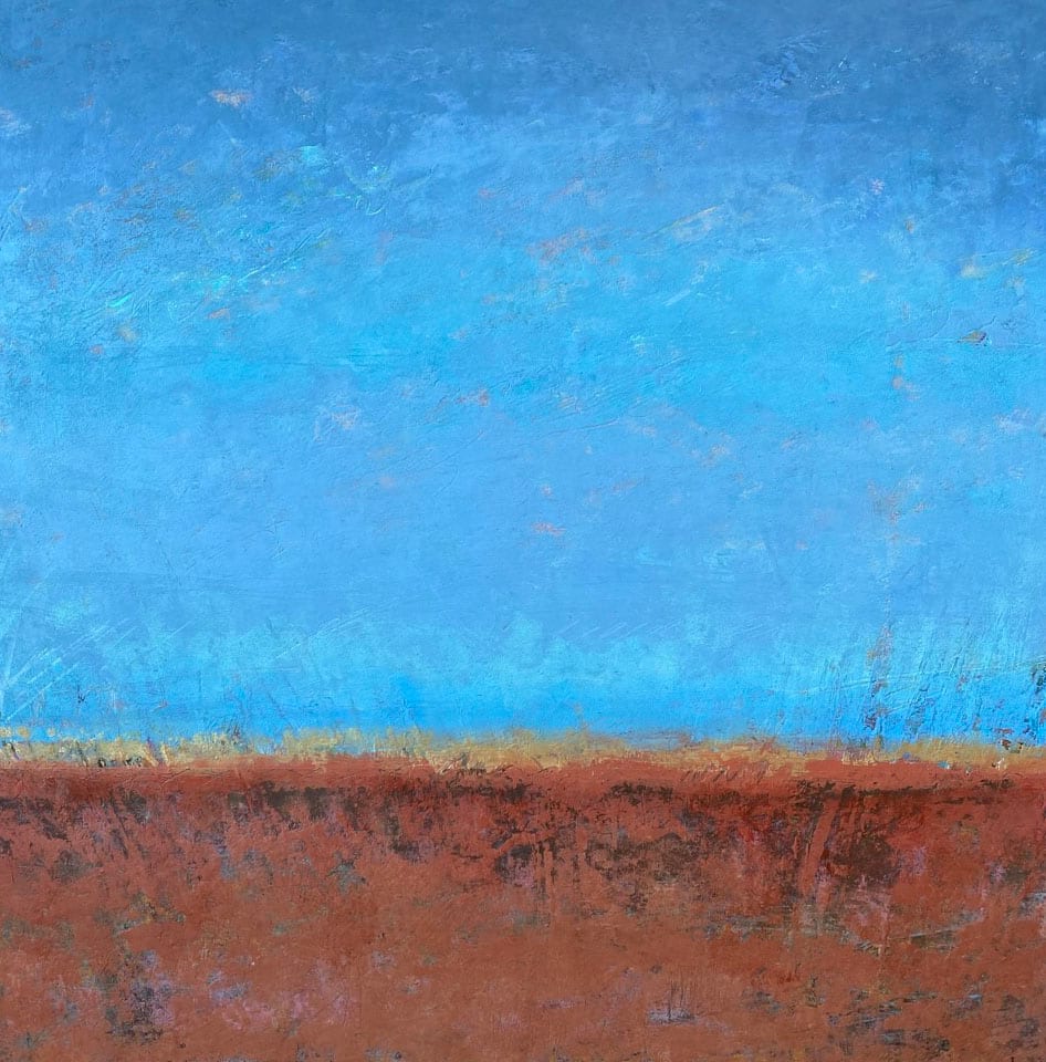 So Far Away, 24x24" by Ginnie Cappaert 