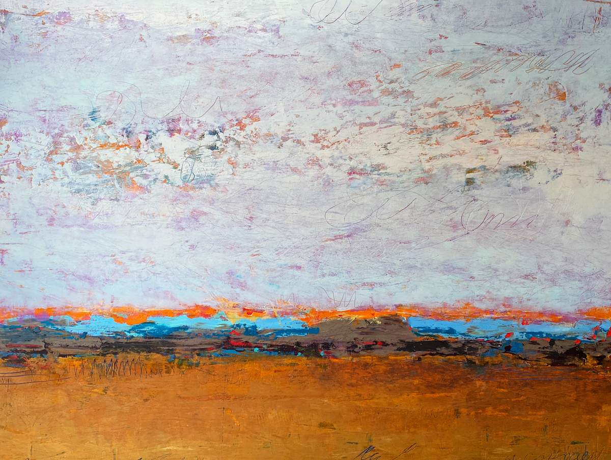Soft Breezes, 26x34" by Ginnie Cappaert 
