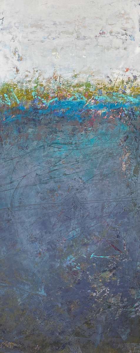 Solitude 1, 36x15" by Ginnie Cappaert, Image 1.