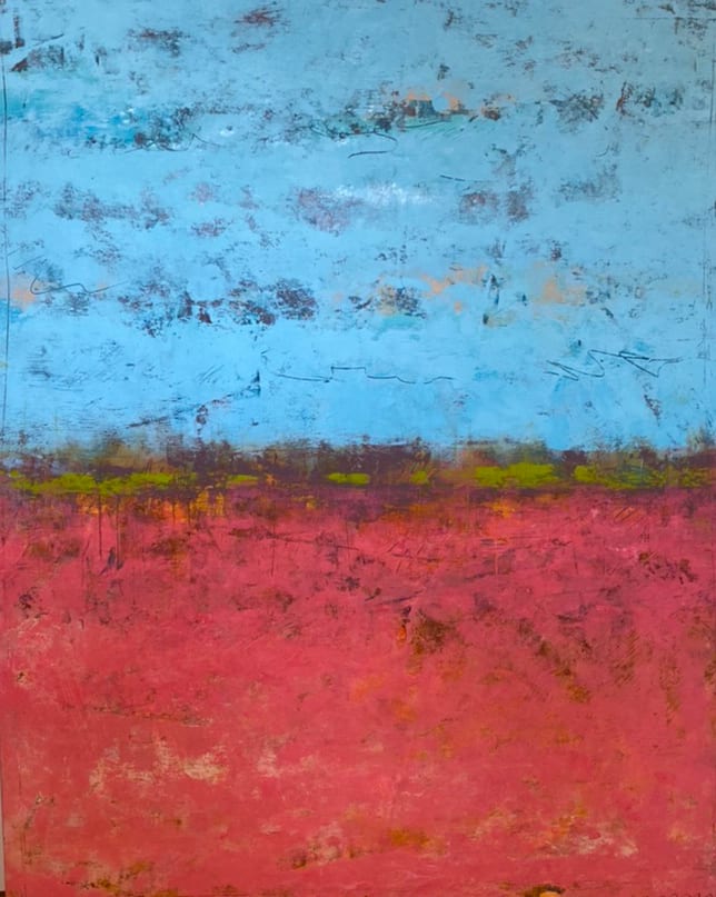 Sometimes I Dream, 30x24 by Ginnie Cappaert 