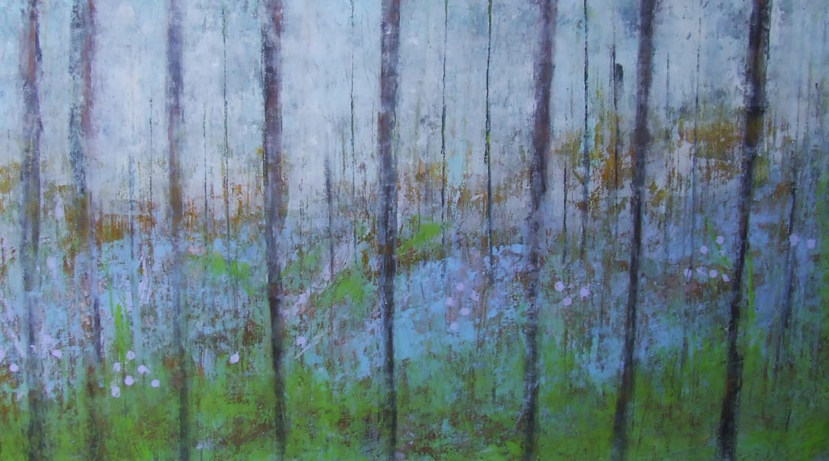 Spring Walk, 18x30 by Ginnie Cappaert 