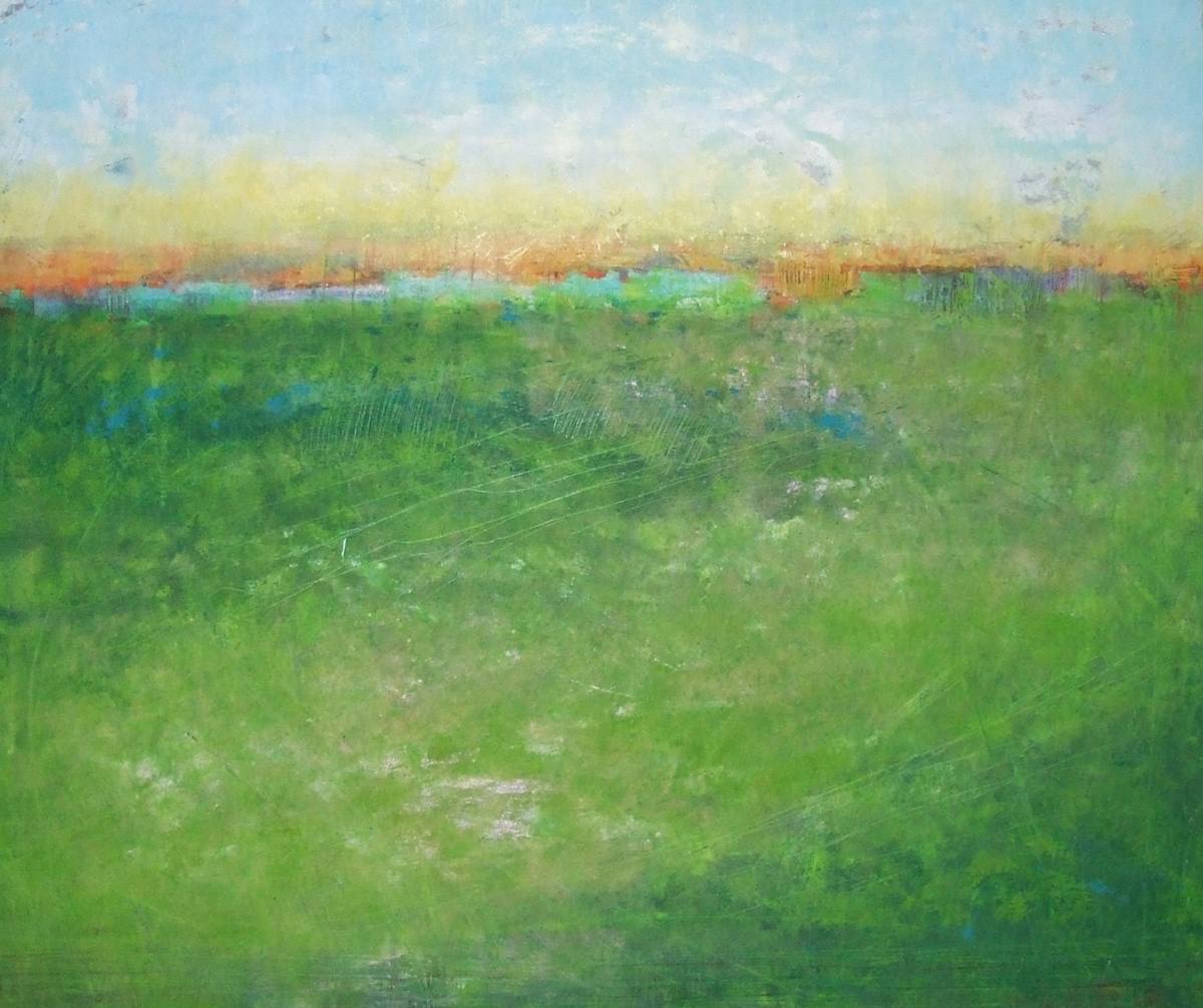 Summer Field I, 30x36" by Ginnie Cappaert, Image 1.