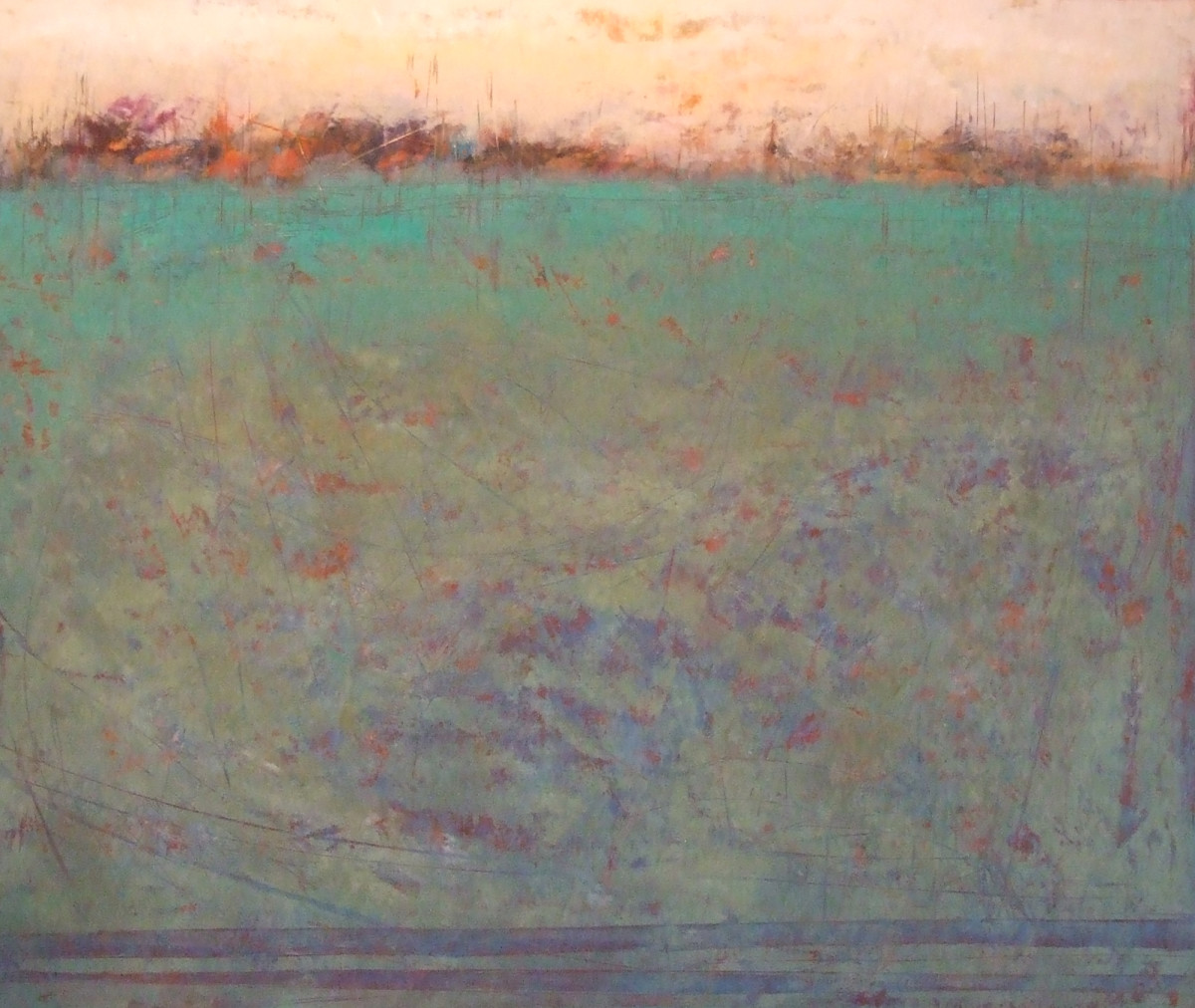 Summer Field, 30x36" by Ginnie Cappaert 