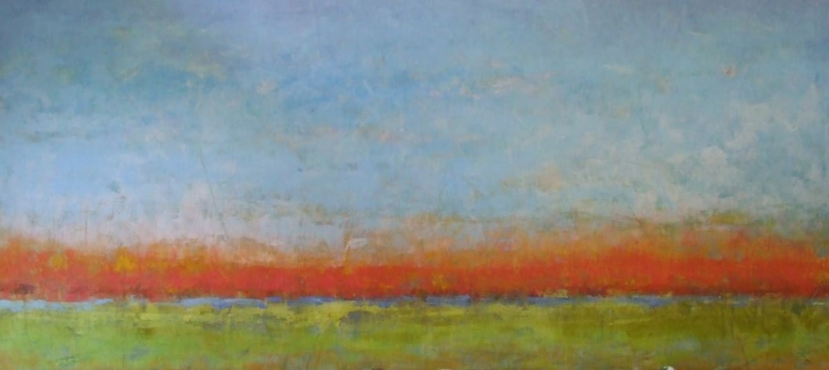 Summer Horizon, 24x48 by Ginnie Cappaert 