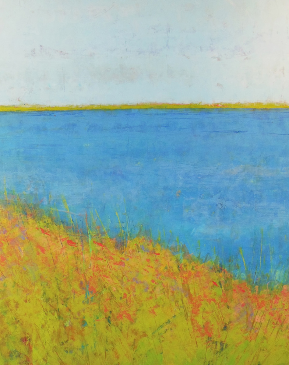 Summer Shore, 58x45" by Ginnie Cappaert 