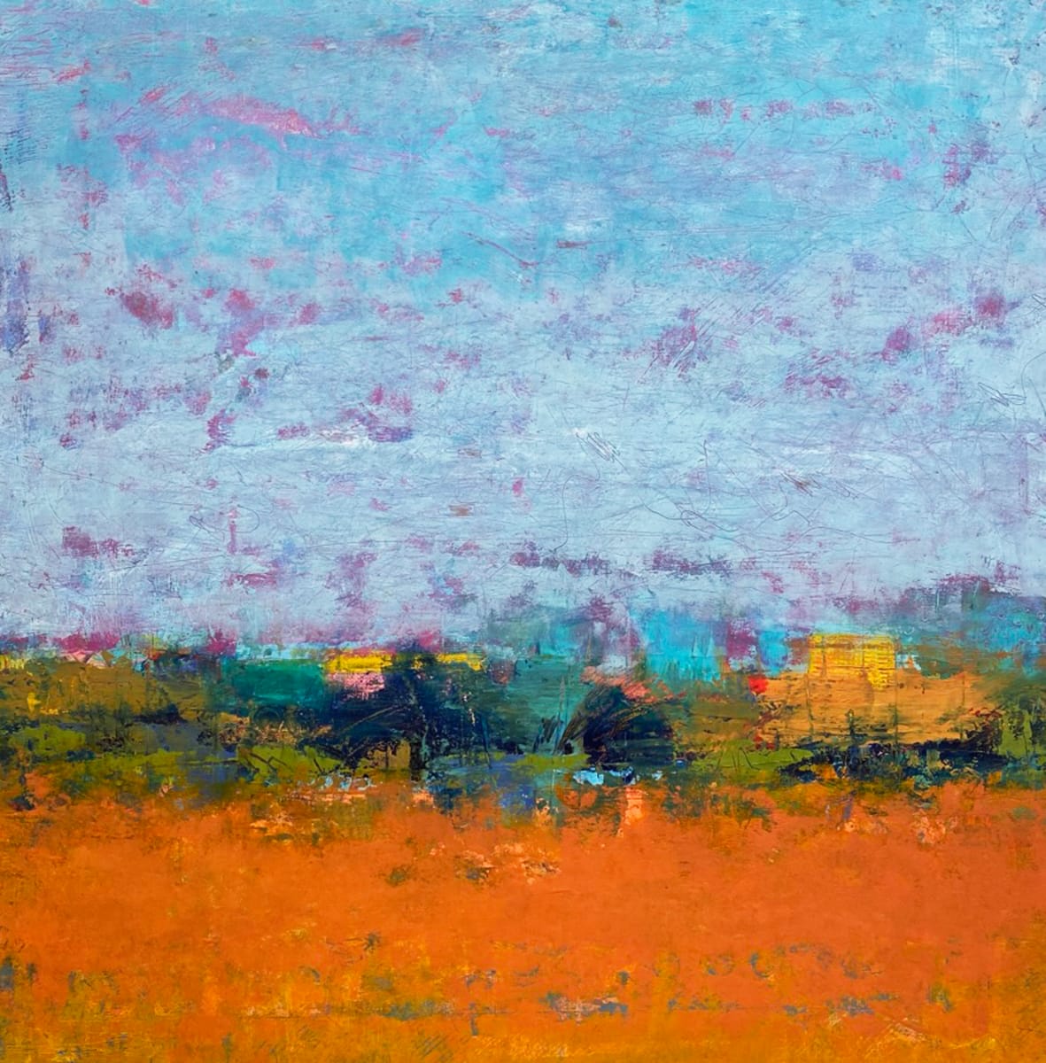 Sunlit Moments, 30x30" by Ginnie Cappaert 