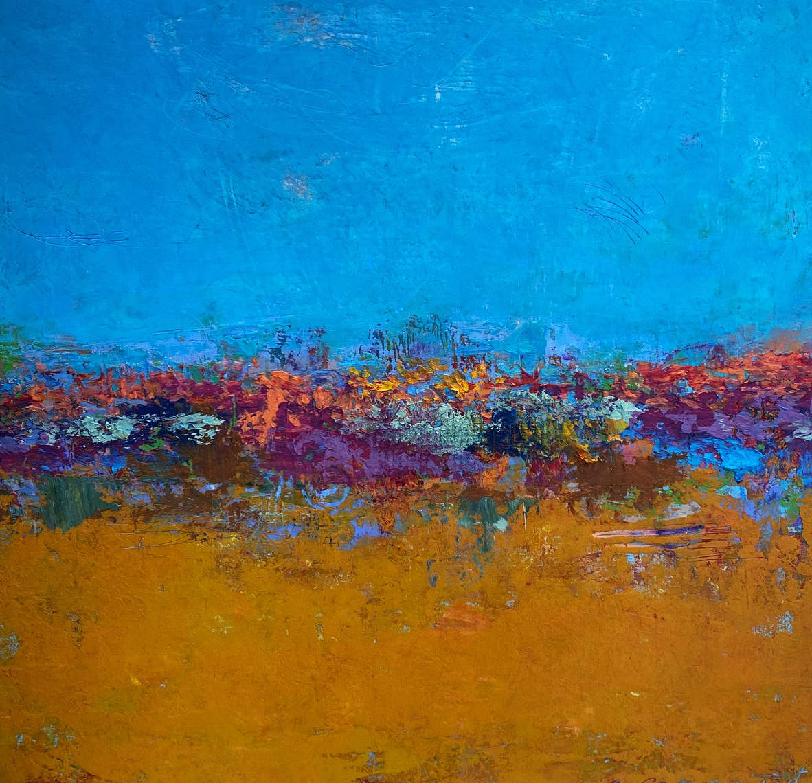 Sunshine Welcome, 16x16" by Ginnie Cappaert, Image 1.