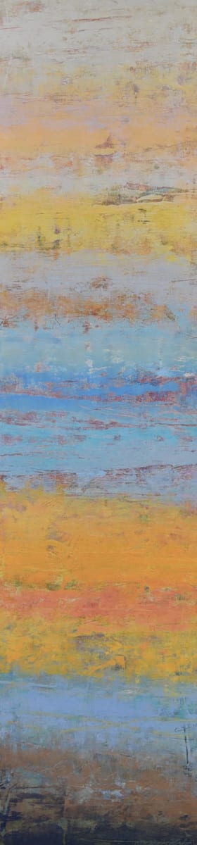 Taking My Time 2, 48x12" by Ginnie Cappaert 