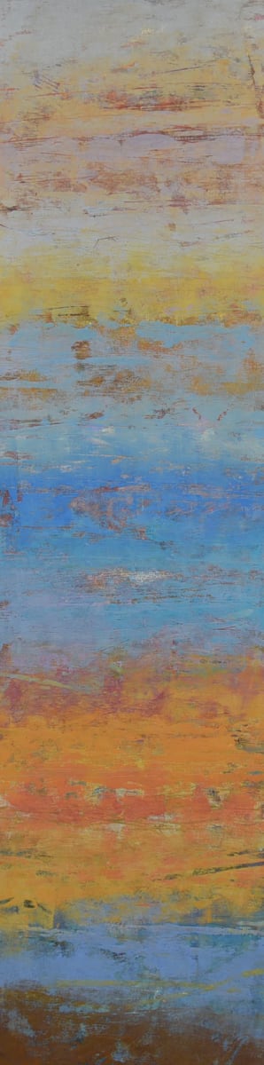 Taking My Time I, 48x12" by Ginnie Cappaert 