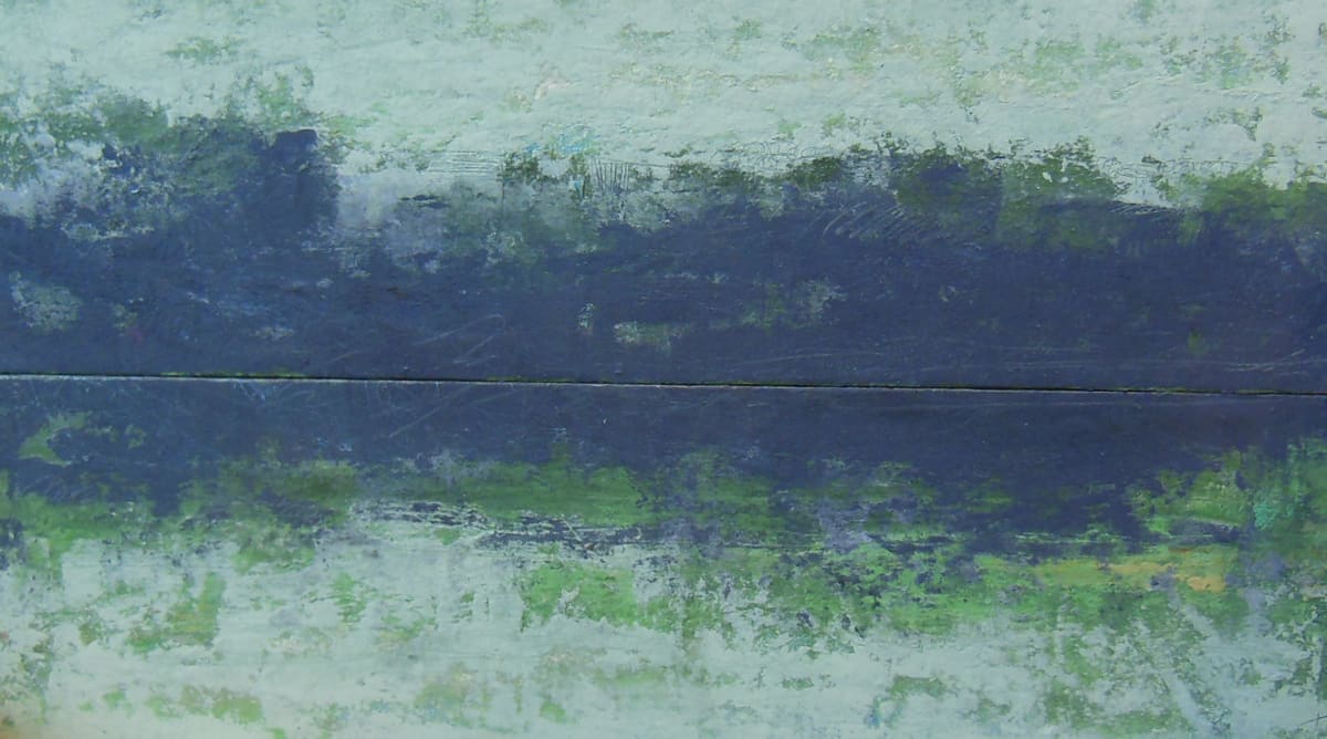 Terre Verte Fields, 11x19 by Ginnie Cappaert 