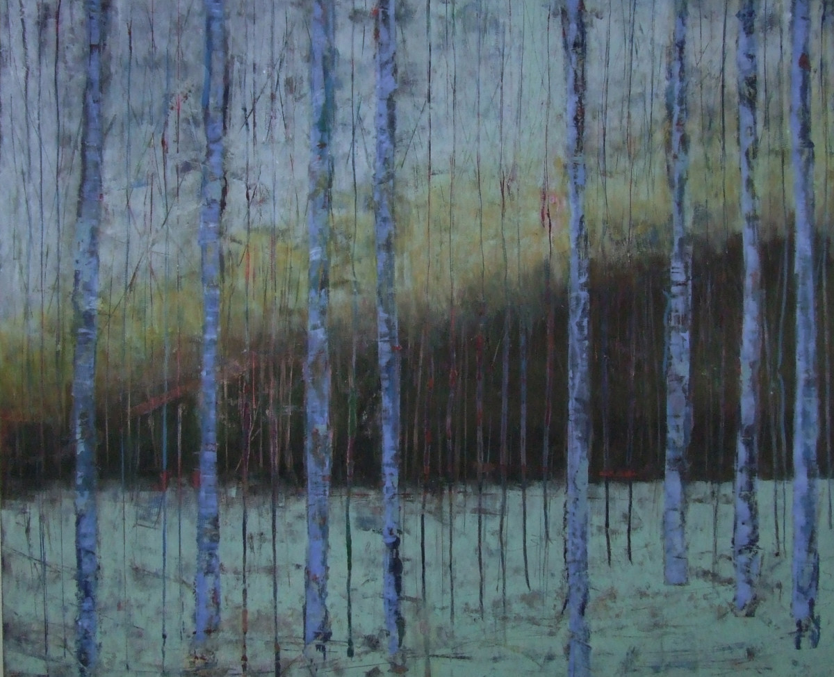 The Air Was Still, 40x48" by Ginnie Cappaert, Image 1.