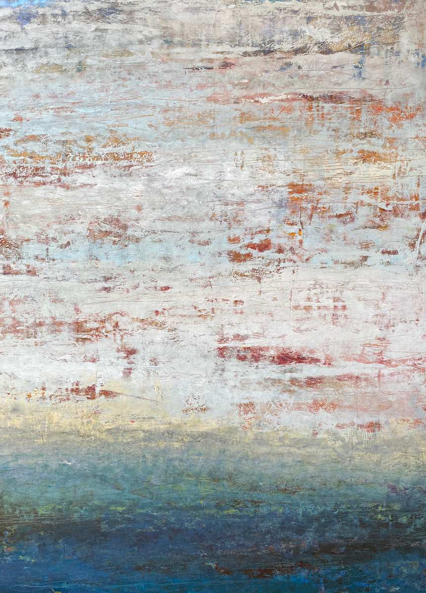 The Skies are Magical, 58x45" by Ginnie Cappaert, Image 2.