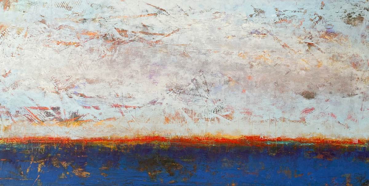 The Space Between, 20x40" by Ginnie Cappaert, Image 1.