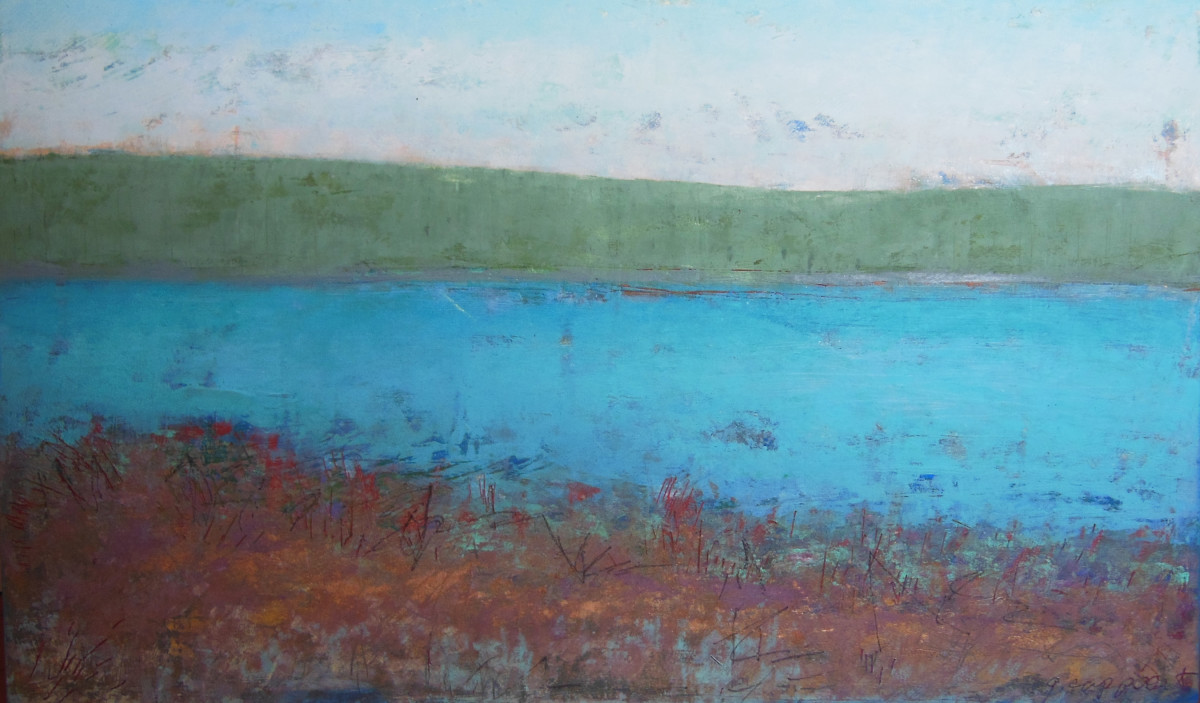 Tranquil Shores, 22x36" by Ginnie Cappaert 
