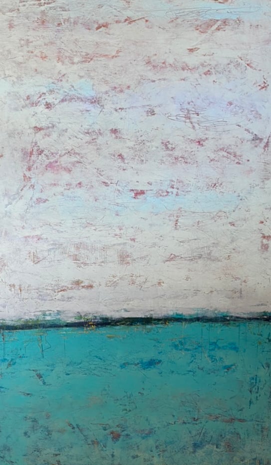 Transparent Waters, 24x40", Image 1.